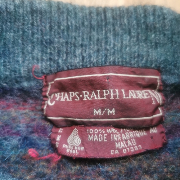 Wool Chaps Ralph Lauren Sweater - Picture 4 of 4